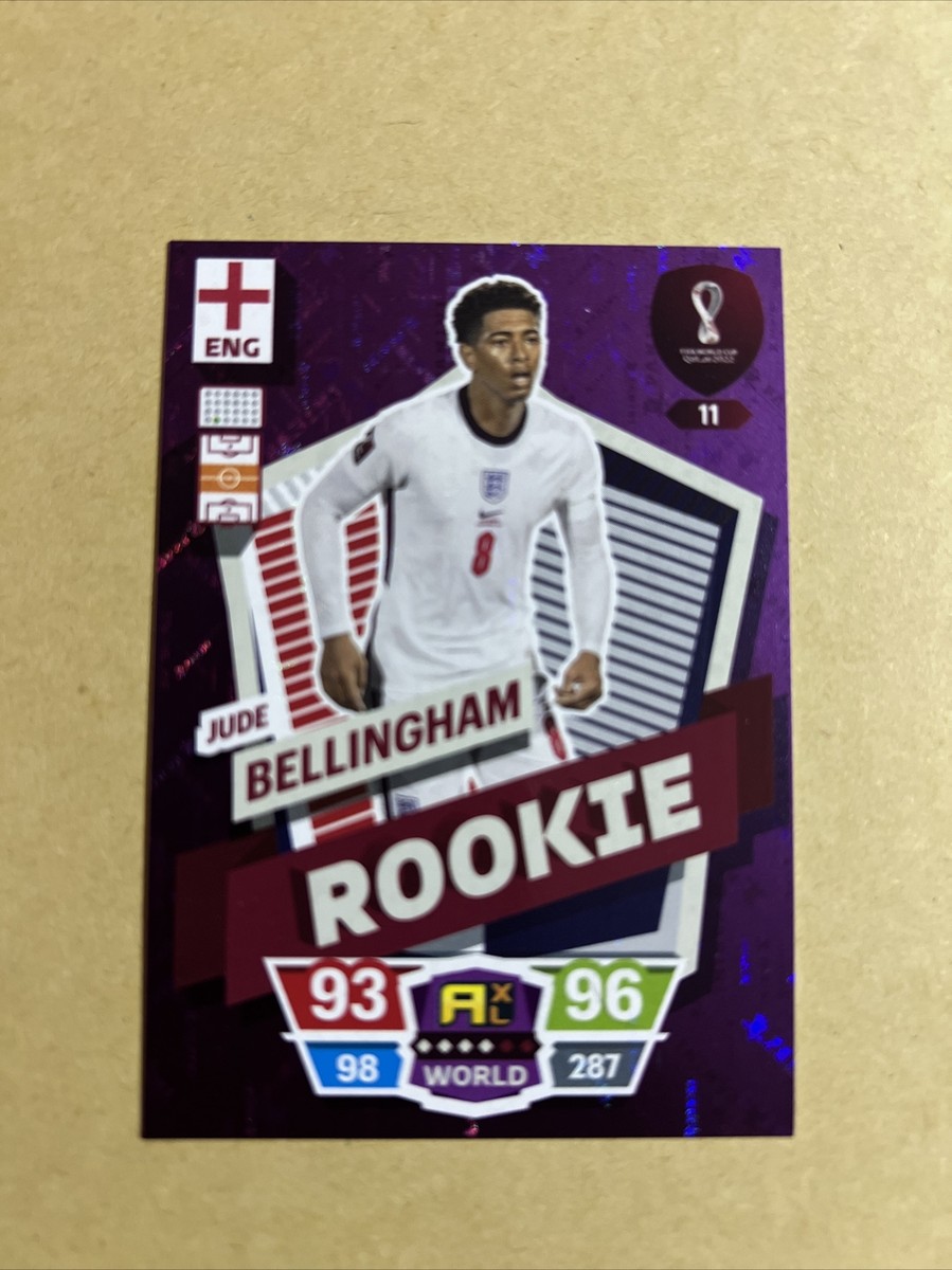 fifa world cup qatar 2022 Jude Bellingham ROOKIE card new