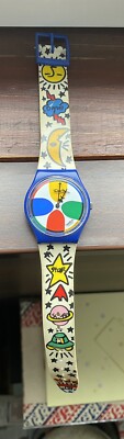 Swatch multicolor 1990s