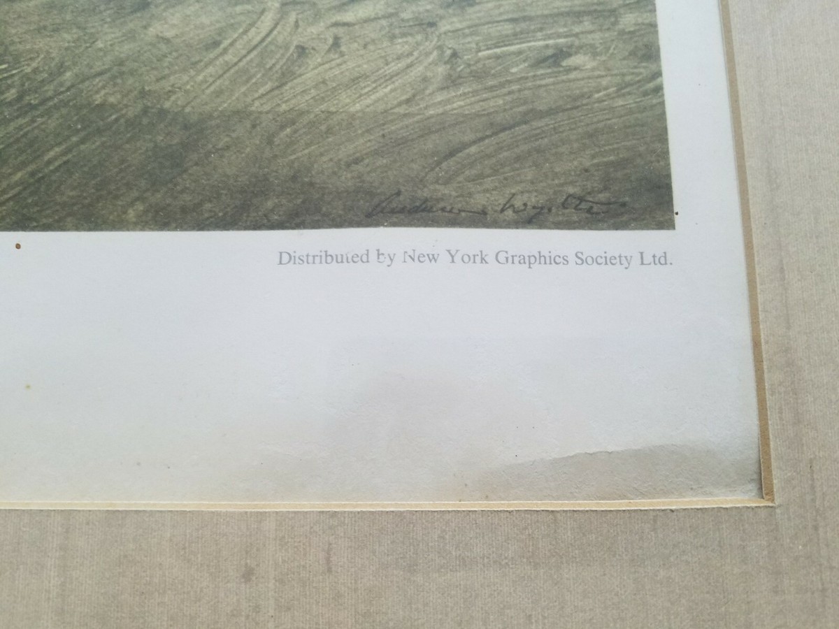 Andrew WYETH LITHOGRAPH 