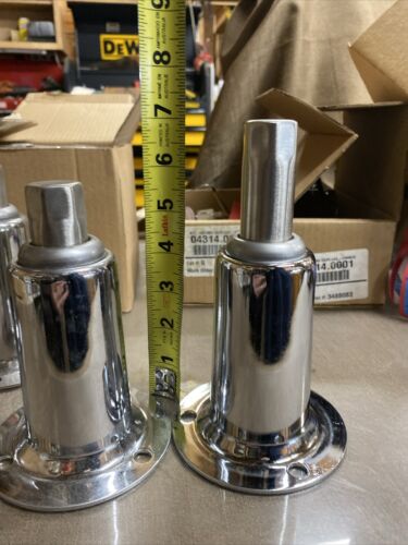 Chrom Ersatzbeine, 6 Zoll verstellbar - 4er Set Restaurantausrüstung - Bild 3 von 4