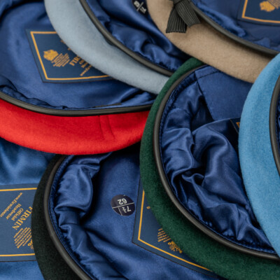 Para Beret Parachute Regiment Maroon Beret - Made In... 0AA - Foto 6