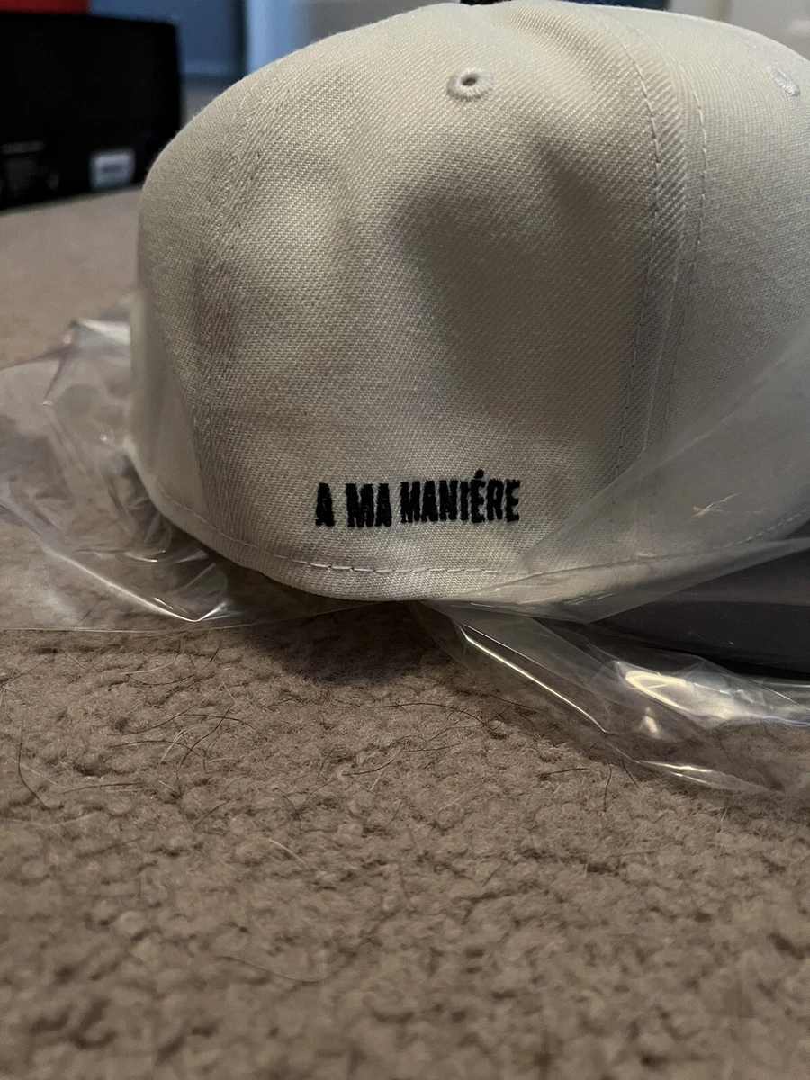 7 7/8 - Atlanta Braves Off White Two Tone Ivory A Ma Maniere Hat Club Exclusive