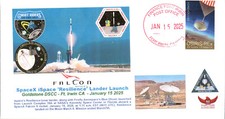 2025 SpaceX Japan iSpace RESILIENCE Lunar Mission Launch Goldstone DSCC 15 Jan