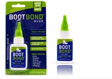 BOOT BOND Boot Glue - Quick Dry Boot Repair Formula Works in Seconds - Tough but