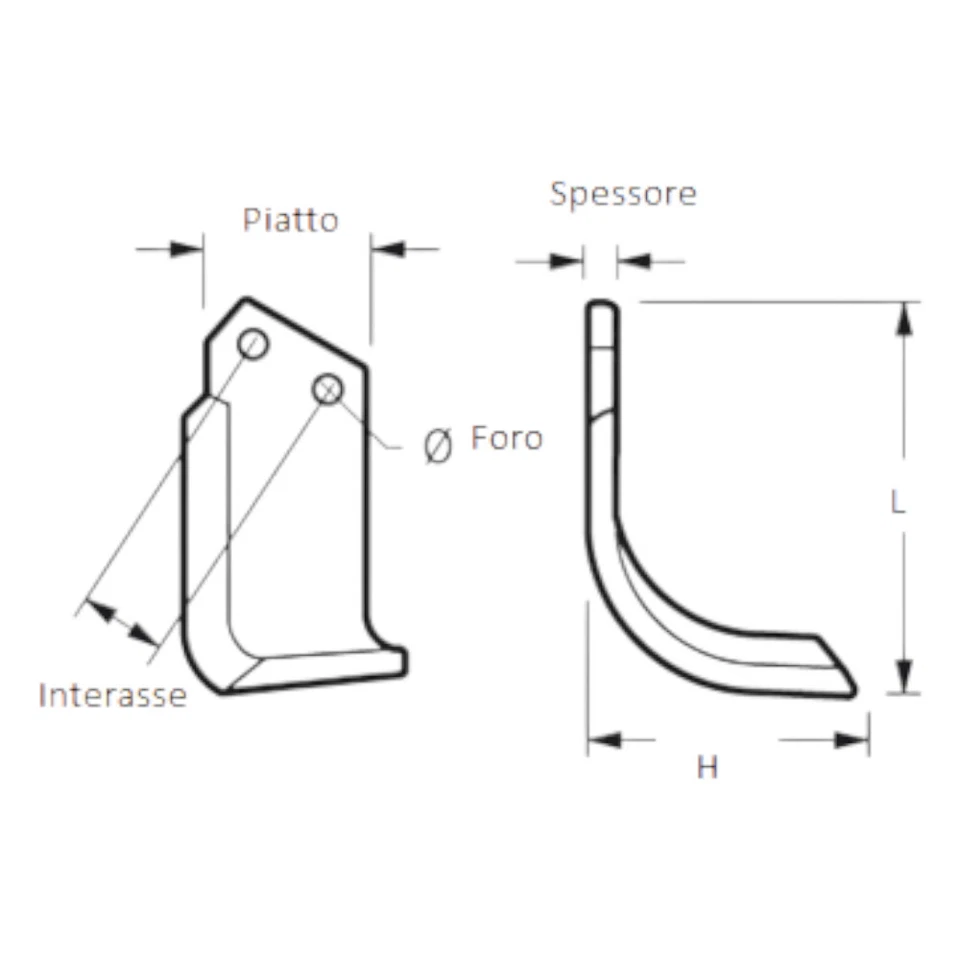 ZAPPE ZAPPETTA FRESA TRATTORE COMEB DEL MORINO DIESSE DONDI EUROSYSTEMS