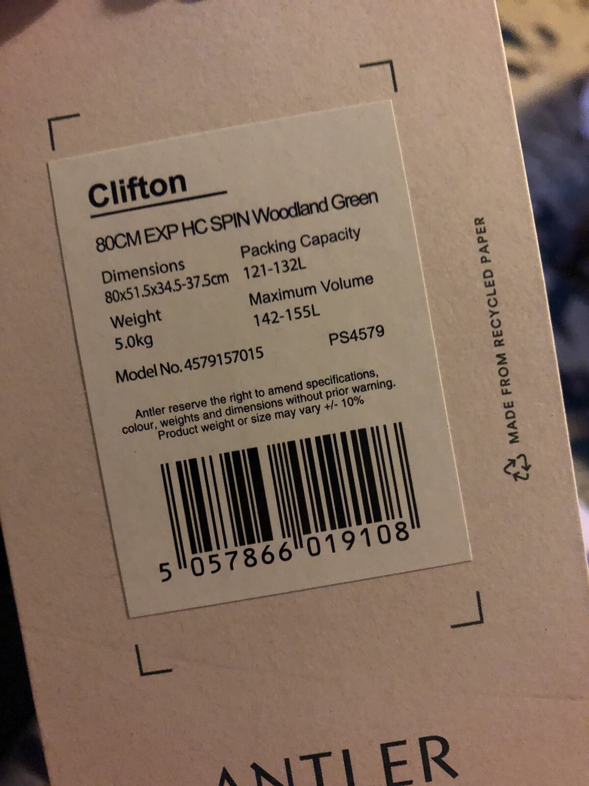 antler suitcase large used once eBay