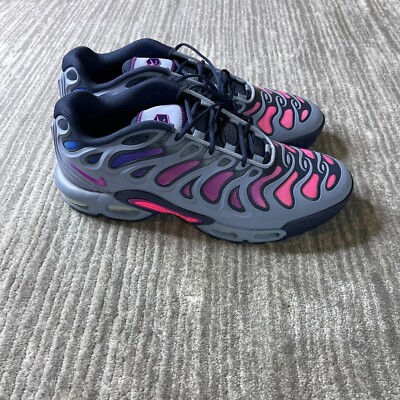 Nike Air Max Plus Drift Mens 11.5 Slate Grey Blue Pink Purple Retro Runner