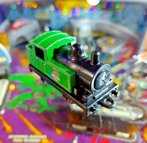 Matchbox Car Steam Loco Train - Diecast Green British Railways Vintage 1978