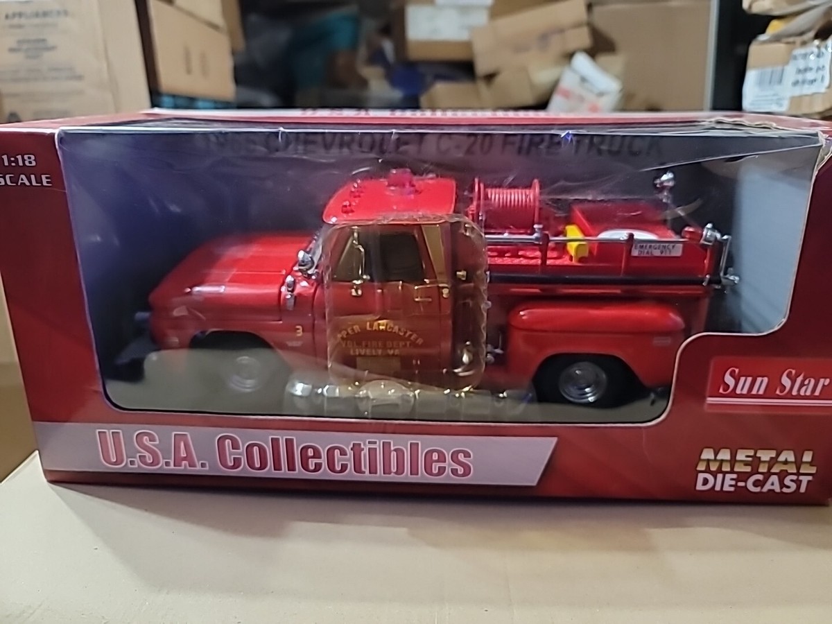 1/18 シボレー C-20 消防車 1965 レッド SunStar製ミニカー s-l400.jpg
