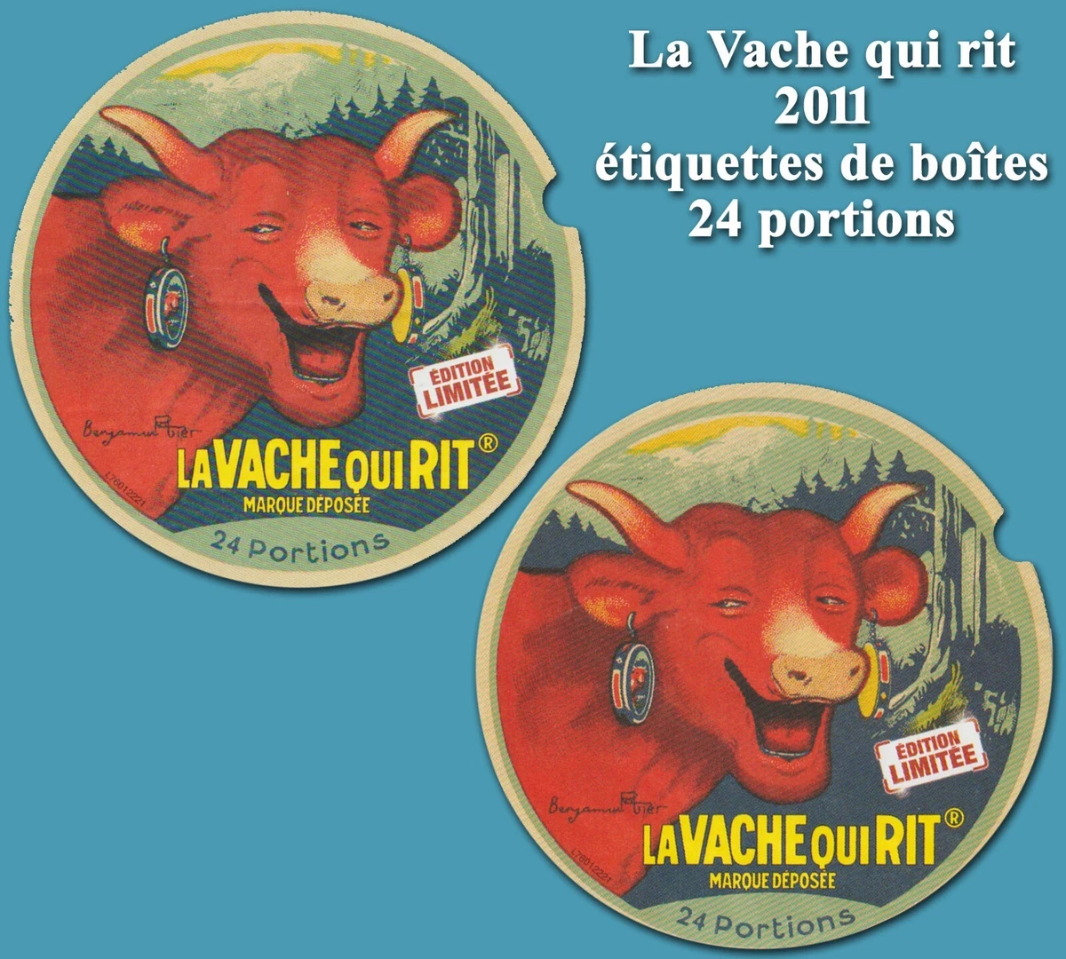 Cadran Montre La Vache Qui Rit - Diamètre 28,50 Mm - Neuf Sans Boîte - Rare