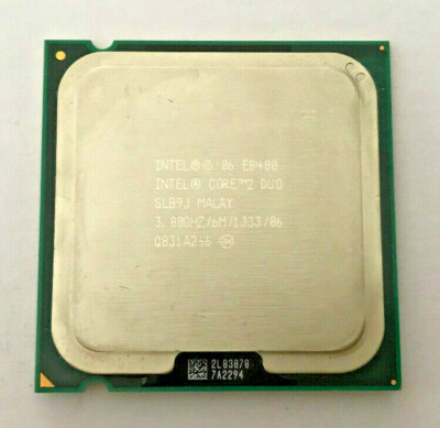 Intel Core 2 Duo E8400 - SLB9J -3.00GHz/6M/1333/06 - Socket LGA775 MALAY #185