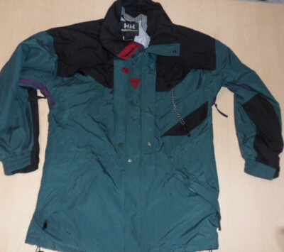Helly Hansen Equipe Land Rover Ski Parka Jacket Size Small Green