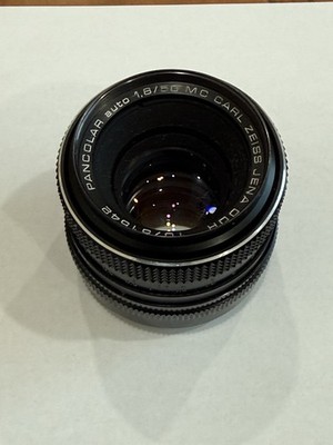 Pancolar auto 1.8/50mm German Carl Zeiss Jena lens -  AS-IS 