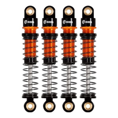 INJORA 45mm Shocks Aluminum Threaded Absorber Oil Damper for FMS FCX24 1/24 R...