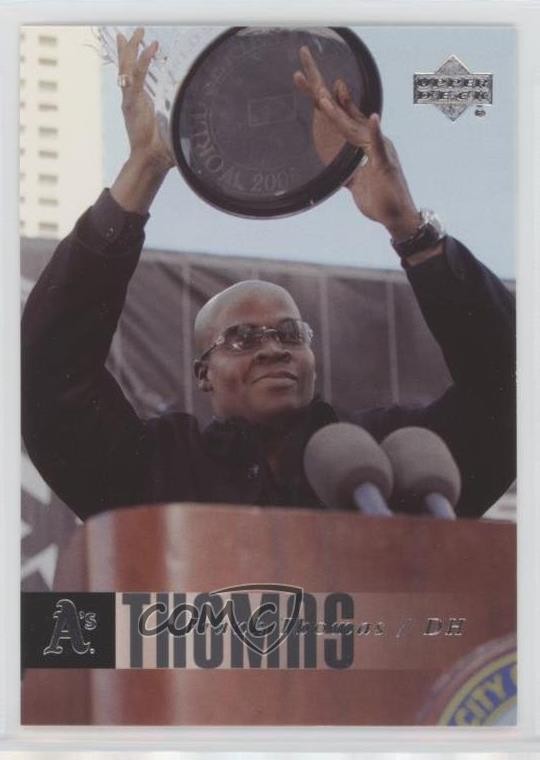 2006 Upper Deck Frank Thomas #109 HOF 2u3