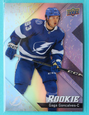 2024-25 Upper Deck Allure Glitter Bomb Rookie Card Gage Concalves #113 Tampa Bay