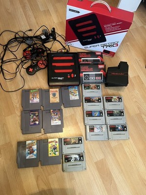 Retro-Bit Super Retro Trio Set inkl. 15 NES & SNES Spielen