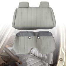 Gray Leather Rear Bench Seat Cover For Toyota Pickup 1987-1994 Gray Leather Rear Bench Seat Cover For Toyota Pickup 1987-1994