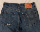 MEN'S LEVI'S 513 DISTRESSED PATCHES HOLES RIPS SIZE 31 X 32 — photo 3