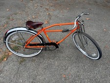 Vintage Workman 100 Orange Cruiser Bicycle Workman Cycles Made in USA