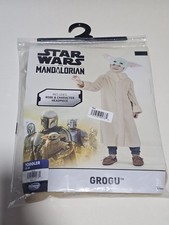 Star Wars Mandalorian Grogu Baby Yoda Toddler Costume 2T-3T Jazwares New