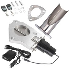 2.5 Electric Exhaust Valve Kit W Remote Switch Dump Valve