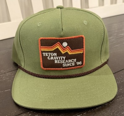 Teton Gravity Research Jackson Hole Snapback Nwt Bozeman