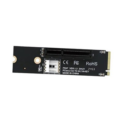 M-Key 22x80mm Extender to PCI-E X1 X4 X8 X16 Graphics NVME to PCIE Vertical