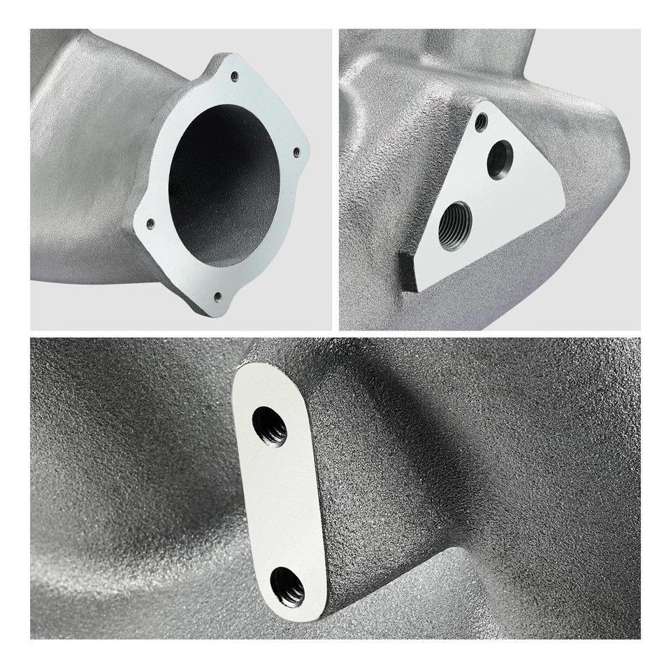 EFI LS Hi-Ram Multi-Port Intake Manifold for Small Block Chevy GM LS3 L92 92mm Foto 3 de 4