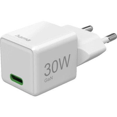Hama Super-Mini-Charger Schnellladegerät Weiß (universal)