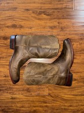 Tecovas The Earl Mens Size 9.5EE Cafe Goat Le...