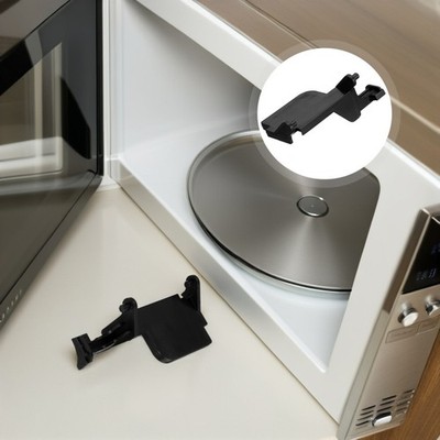 2 Pcs Microwave Oven Door Support Switch Pusher Latch Bar Replacement Parts