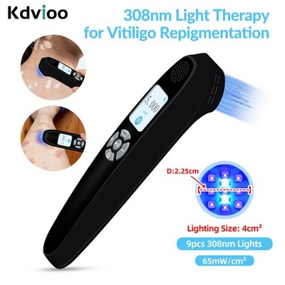 308nm Home Uvb Light Therapy Ultraviolet Phototherapy for Skin Diseases 65mW/cm²