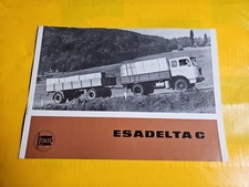Autocarro Lancia Esadelta C Vintage Brochure In Lingua Italiana 10/1967