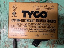 Vintage TYCO HO Scale Model 899B Transformer Railroad Train Power Pack