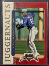 2025 Panini Crusade - Juggernauts Sebastian Walcott #4 Red /99 (RC)