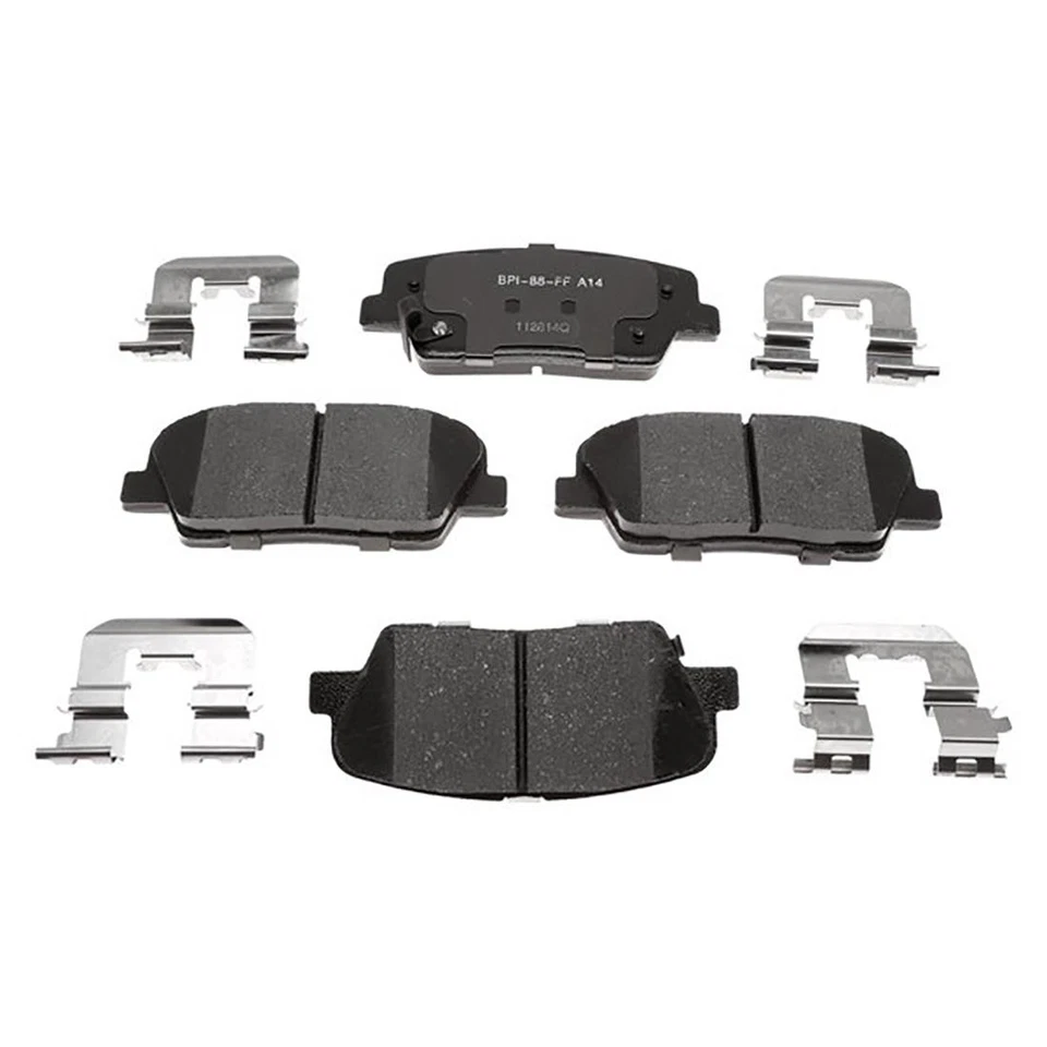 后刹车转子 + 陶瓷垫和硬件适用于 2014 - 2016 现代 Genesis Coupe — 第 2/4 张图片