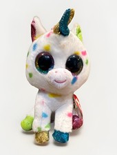 Ty Beanie Boos HARMONIE the Speckled Unicorn (6 Inch) Stuffed Plush Animal NWT