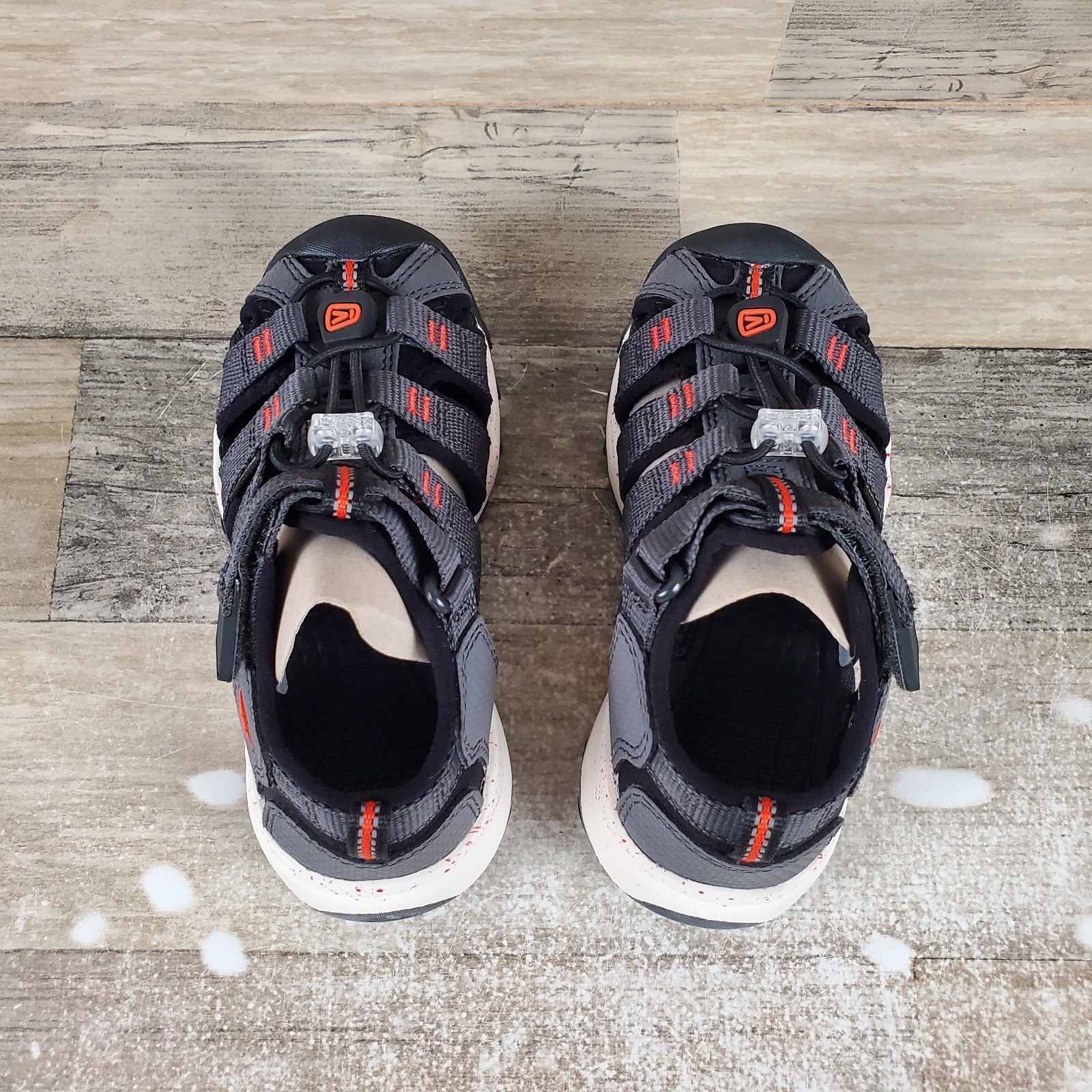 Sandali sportivi per bambini Keen Newport Neo H2 taglia 9 magnete arancione speziato scarpe da trekking