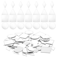 200 Stück Kleine Spiegel zum Basteln, Mini Spiegel, 2,5cm Selbstklebend Klein...