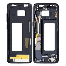 Galaxy S8 G950 Middle Frame In Midnight Black