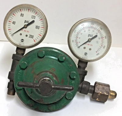 Smith Welding Equip Corp Vintage Type BB Oxygen Regulator 4000 PSI Max  USA 