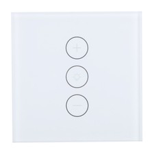 (white Transl) Wifi Smart Dimmer Switch Support Mobile APP Remote