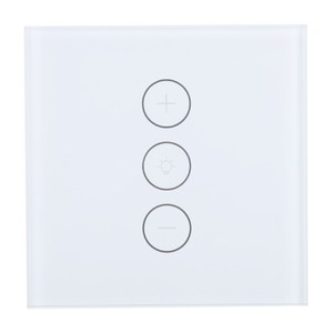 (white Transl) Wifi Smart Dimmer Switch Support Mobile APP Remote