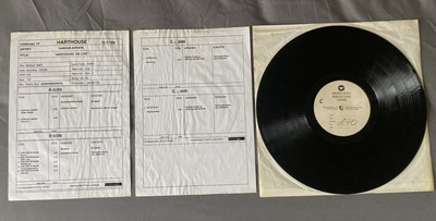 Harthouse 100 Live Vinyl Promo HH SP 013 Side C/D