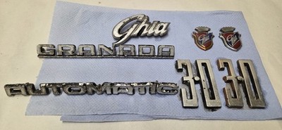Ford Granada Ghia 3,0Liter Automatik Plaketten