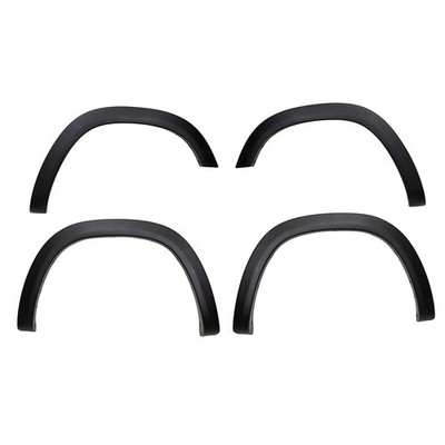 TrailFX TFD3005OE Factory-Style Fender Flare Set Black Smooth Paintable Finish