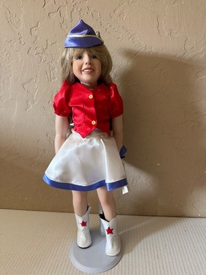 PRETTY PEGGY PEPPER DOLL BY BUDDY 7 MARIE- DR PEPPER PEGGY PEPPER WITH STAND