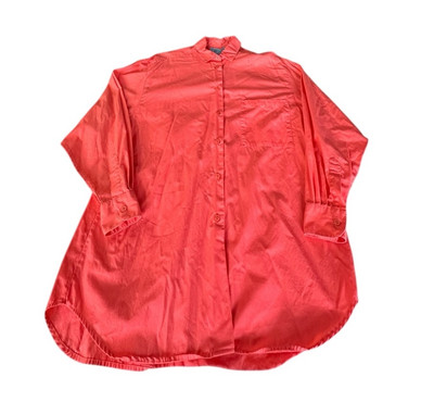 Vintage Album By Keno Women s Pink Button Up Shirt Size P