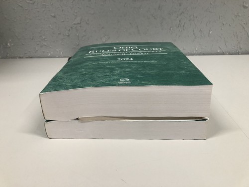 Ohio Rules of Court Volumes II and IIB Federal 2024 Edition Thomson Reuters - Picture 6 of 6